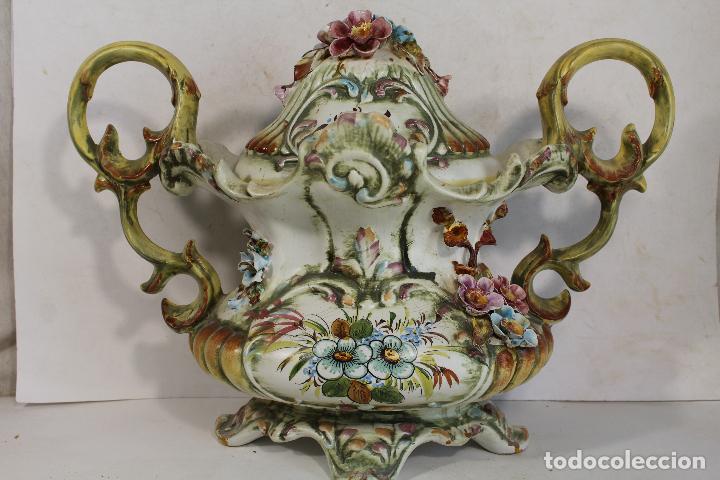 Antig&uuml;edades: ANTIGUA SOPERA CAPODIMONTE - Foto 2