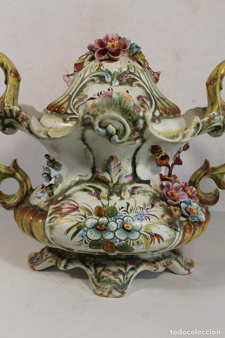 Antig&uuml;edades: ANTIGUA SOPERA CAPODIMONTE - Foto 3