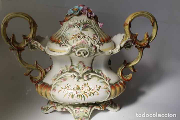 Antig&uuml;edades: ANTIGUA SOPERA CAPODIMONTE - Foto 7