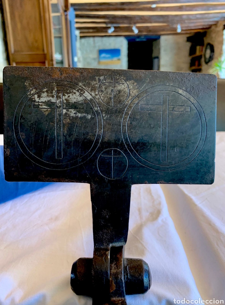 Antiquit&eacute;s: Hostiario tenaza para obleas