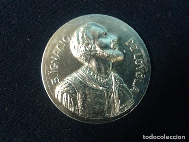 Antig&uuml;edades: CHAPA ESTAMPADA SAN IGNACIO DE LOYOLA - Foto 1