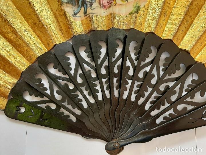 Antig&uuml;edades: Original abanico s. XIX - Foto 8