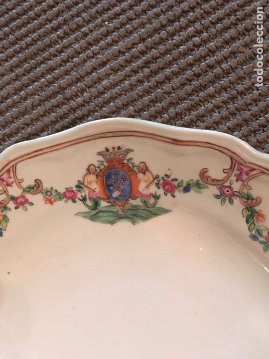 Antig&uuml;edades: Platos compa&ntilde;ia de indias - Foto 2