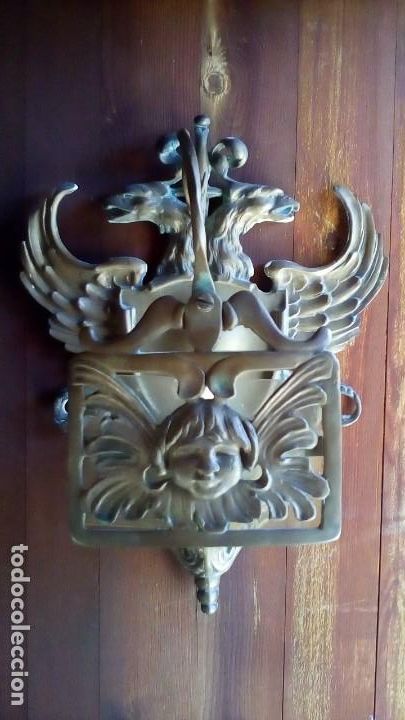 Antig&uuml;edades: APLIQUE - METAL / LATON . - Foto 1