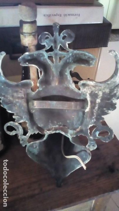 Antig&uuml;edades: APLIQUE - METAL / LATON . - Foto 4