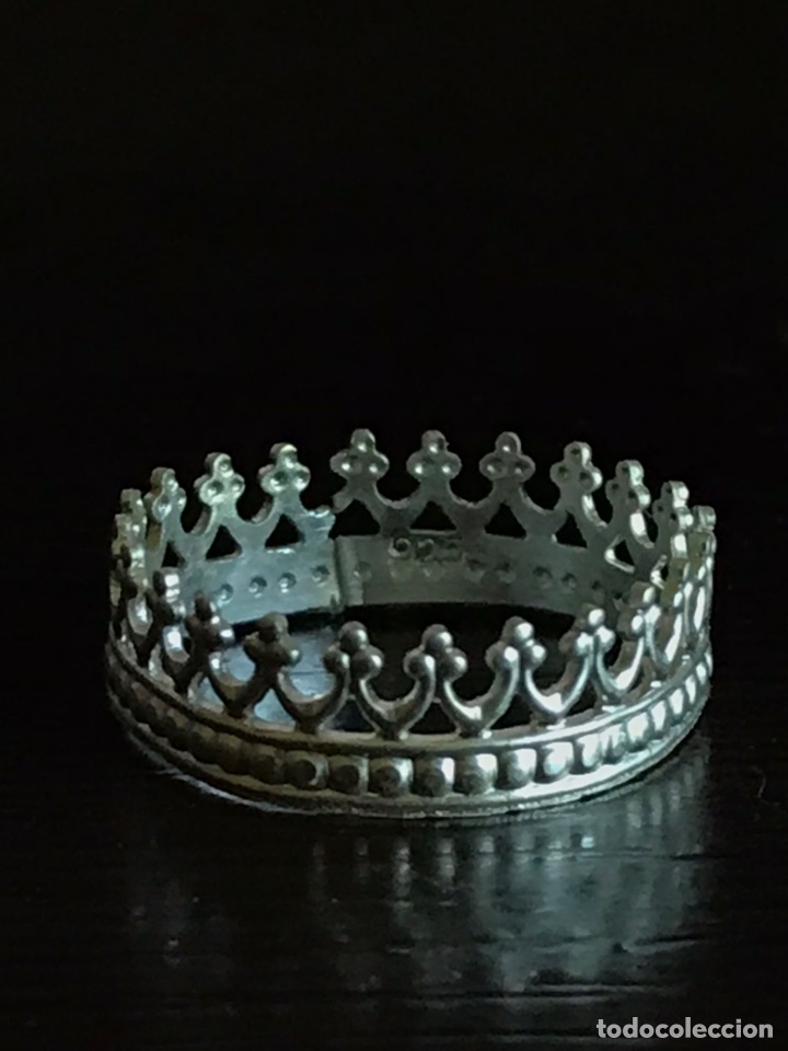 Antiquit&auml;ten: Corona Plata 925 para Virgen Santo o imagen religiosa