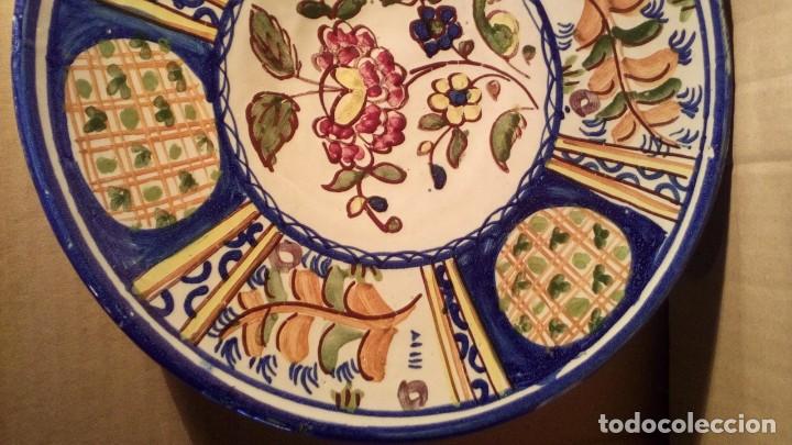 Antig&uuml;edades: PLATO POLICROMADO . - Foto 3
