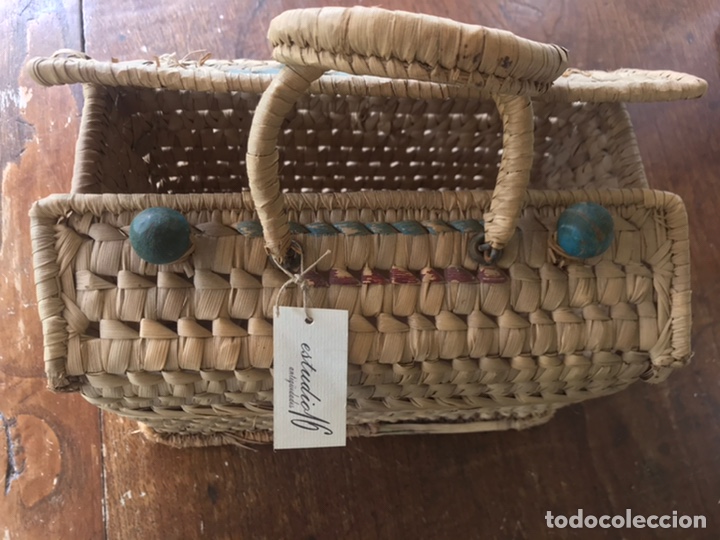 Antig&uuml;edades: Cesta infantil - Foto 1
