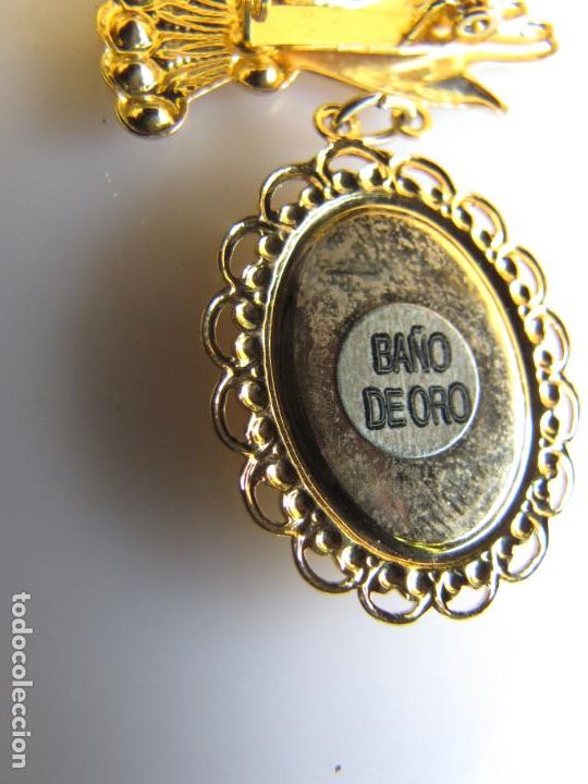 Antig&uuml;edades: 2- Virgen. Ba&ntilde;o de oro - Foto 2