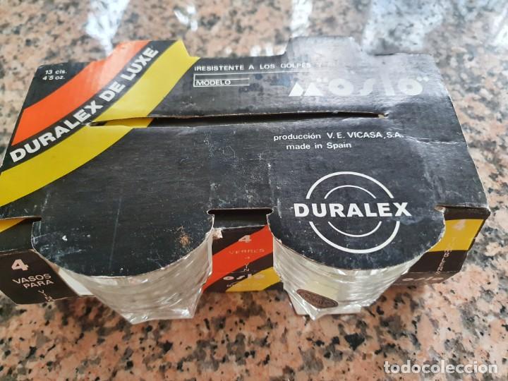 Antig&uuml;edades: Antiguo juego de vasos duralex - Foto 2