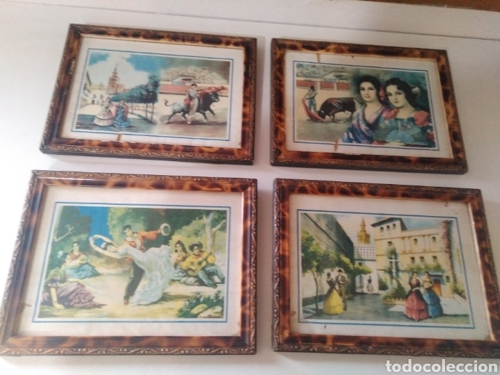 Antig&uuml;edades: Cuatro cuadros muy antiguos - Foto 1
