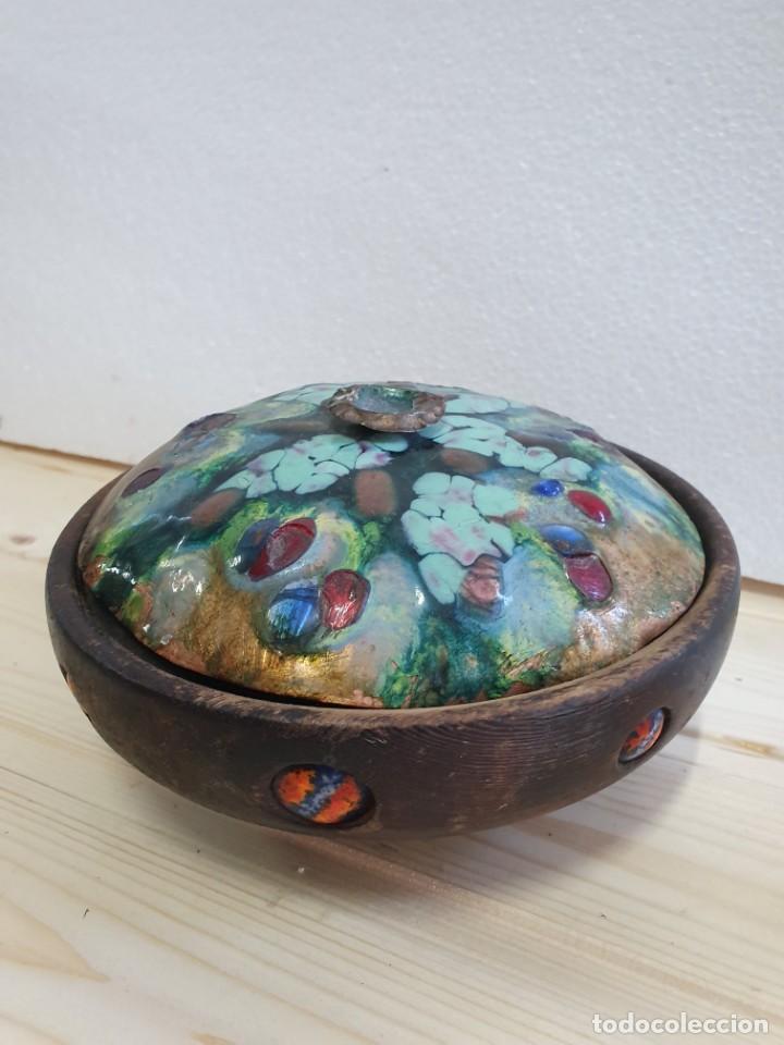 Antig&uuml;edades: - JOYERO CON INCRUSTACIONES - Foto 3