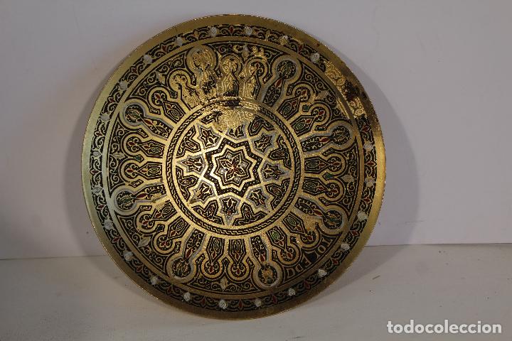 Antig&uuml;edades: Plato damasquinado - Foto 2