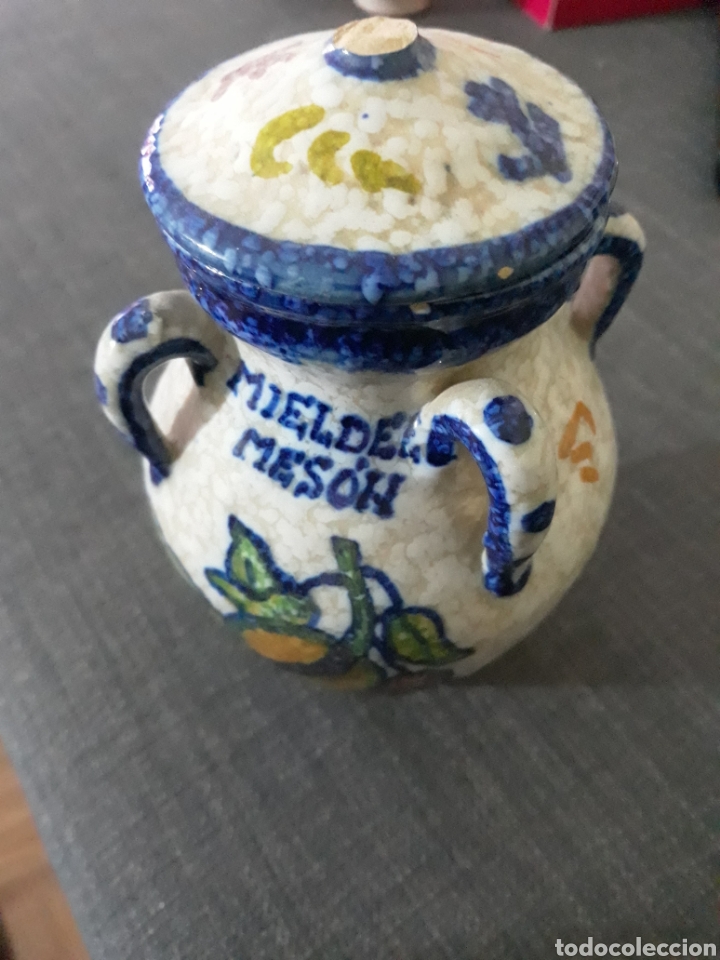 Antig&uuml;edades: JARRITA CERAMICA MIEL DEL MESON . - Foto 1