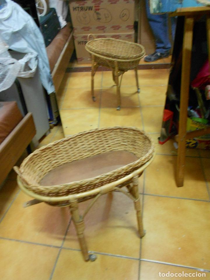 Antig&uuml;edades: ANTIGUA CANASTILLA O CESTA PARA BEBE - Foto 1