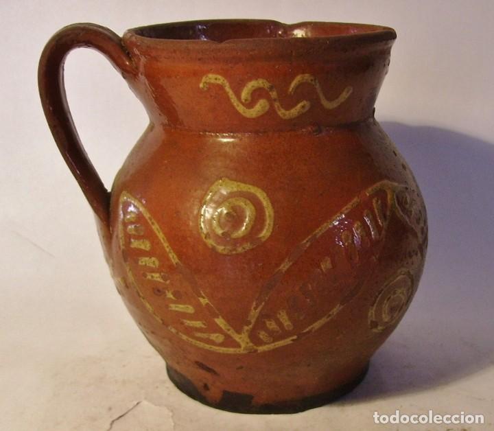 Antig&uuml;edades: JARRA DE CER&Aacute;MICA POPULAR XIX - Foto 1