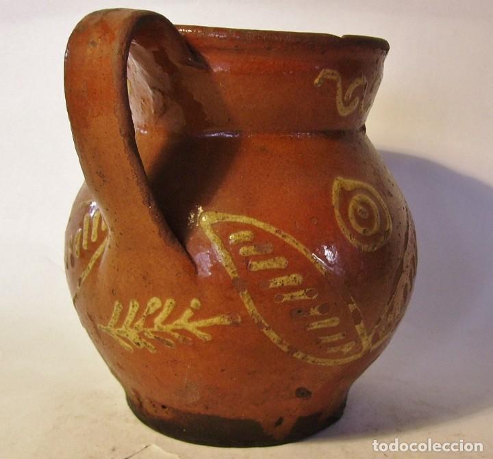 Antig&uuml;edades: JARRA DE CER&Aacute;MICA POPULAR XIX - Foto 3