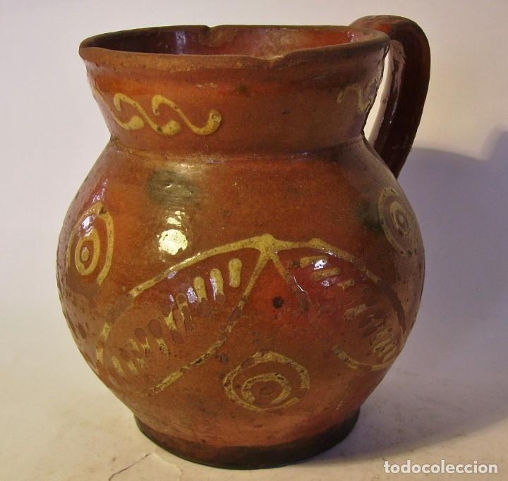Antig&uuml;edades: JARRA DE CER&Aacute;MICA POPULAR XIX - Foto 4