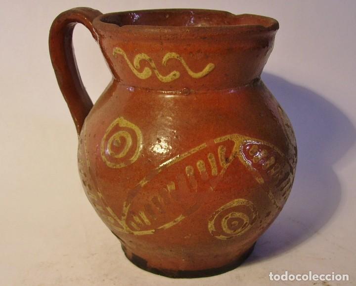 Antig&uuml;edades: JARRA DE CER&Aacute;MICA POPULAR XIX - Foto 7