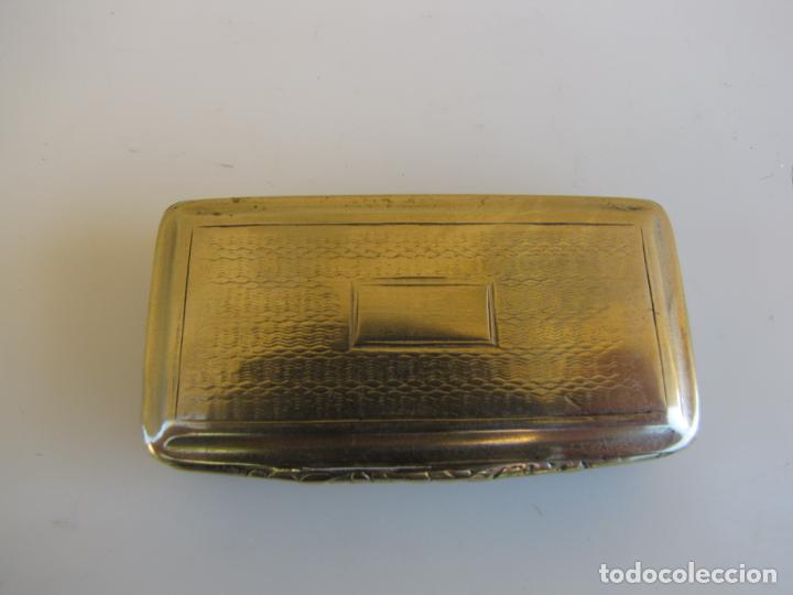 Antig&uuml;edades: 2- Caja rap&eacute; plata con contraste. - Foto 3