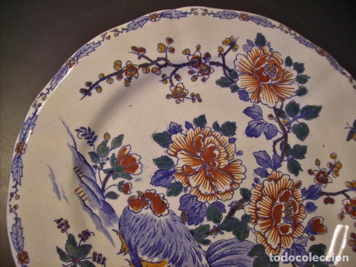 Antig&uuml;edades: PLATO DE PORCELANA FRANCESA - Foto 3