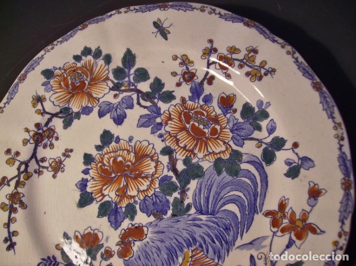 Antig&uuml;edades: PLATO DE PORCELANA FRANCESA - Foto 4
