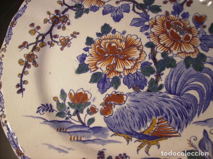Antig&uuml;edades: PLATO DE PORCELANA FRANCESA - Foto 10