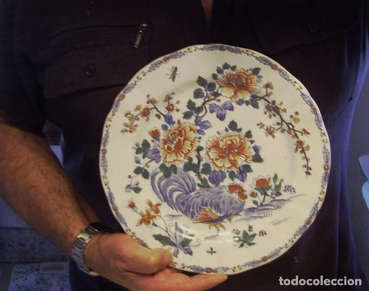 Antig&uuml;edades: PLATO DE PORCELANA FRANCESA - Foto 14