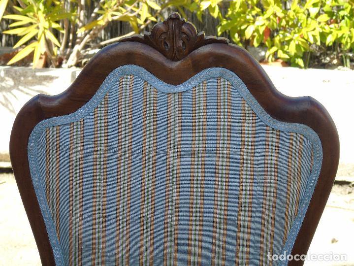 Antig&uuml;edades: ANTIGUA SILLA DE MADERA. - Foto 3