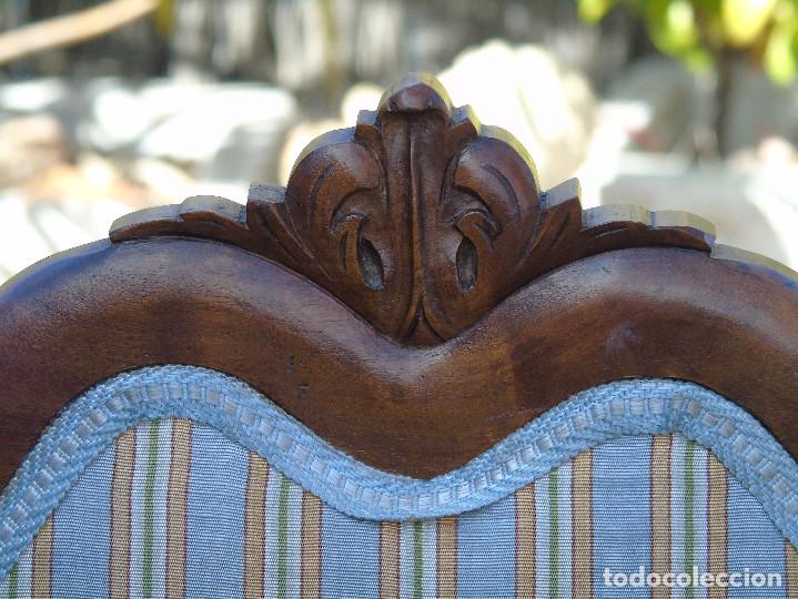 Antig&uuml;edades: ANTIGUA SILLA DE MADERA. - Foto 4