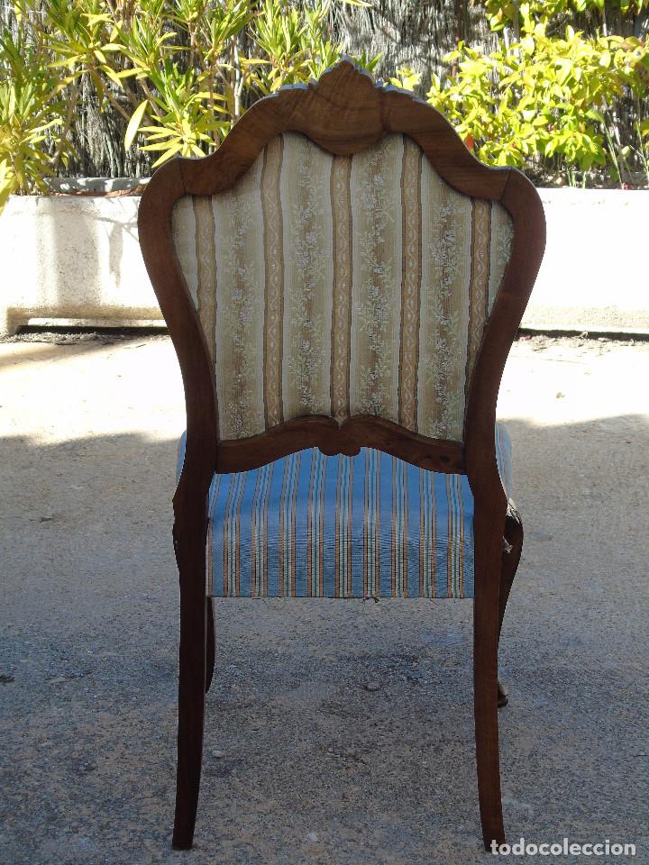 Antig&uuml;edades: ANTIGUA SILLA DE MADERA. - Foto 9