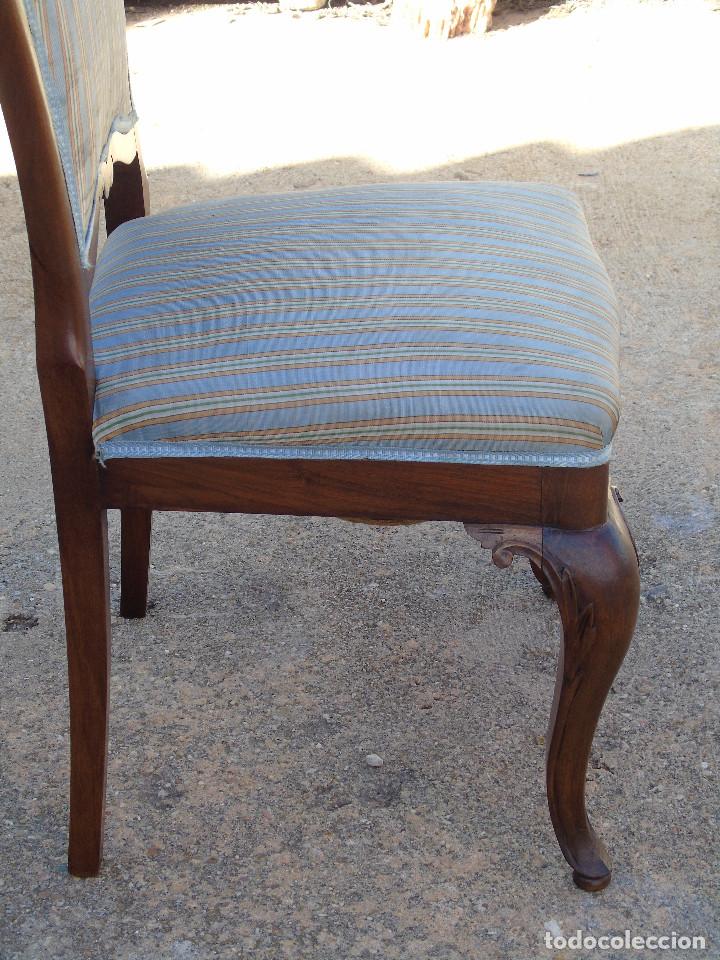 Antig&uuml;edades: ANTIGUA SILLA DE MADERA. - Foto 11