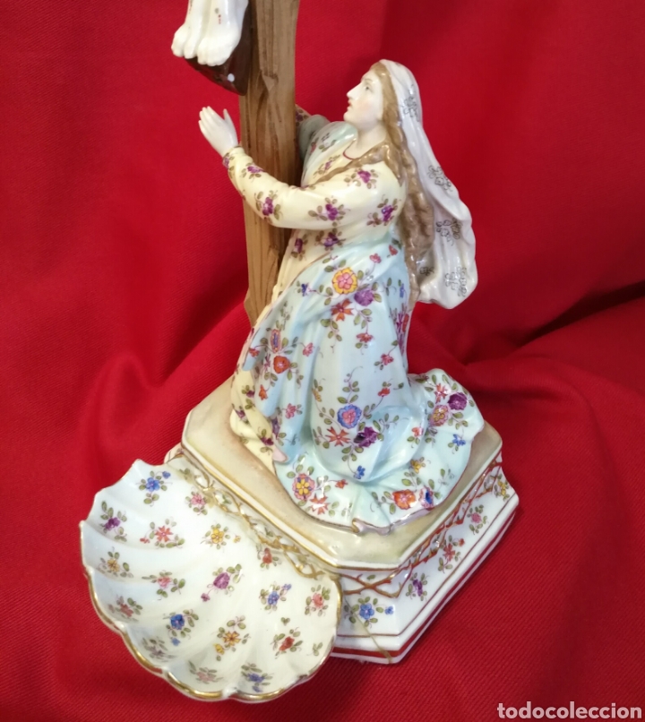 Antig&uuml;edades: BENDITERA-PORCELANA - Foto 3