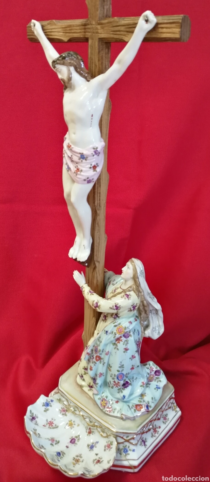 Antig&uuml;edades: BENDITERA-PORCELANA - Foto 1