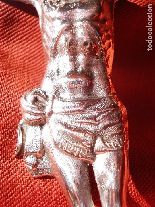 Antig&uuml;edades: CRISTO DE PLATA SXIX - Foto 2