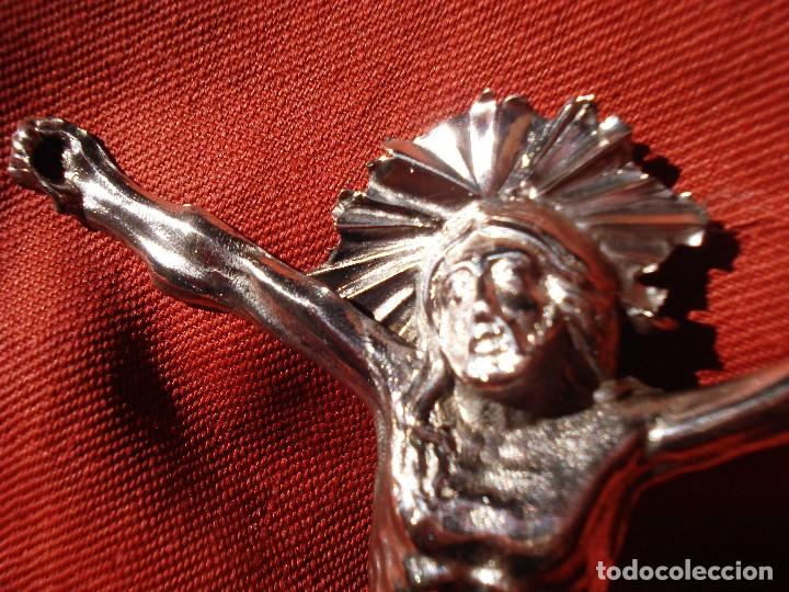 Antig&uuml;edades: CRISTO DE PLATA SXIX - Foto 6