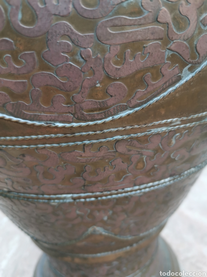 Antig&uuml;edades: Jarr&oacute;n marroqu&iacute; cobre - Foto 2