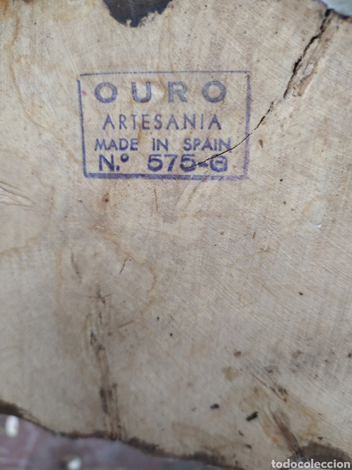 Antig&uuml;edades: Quijote madera tallada - Foto 4