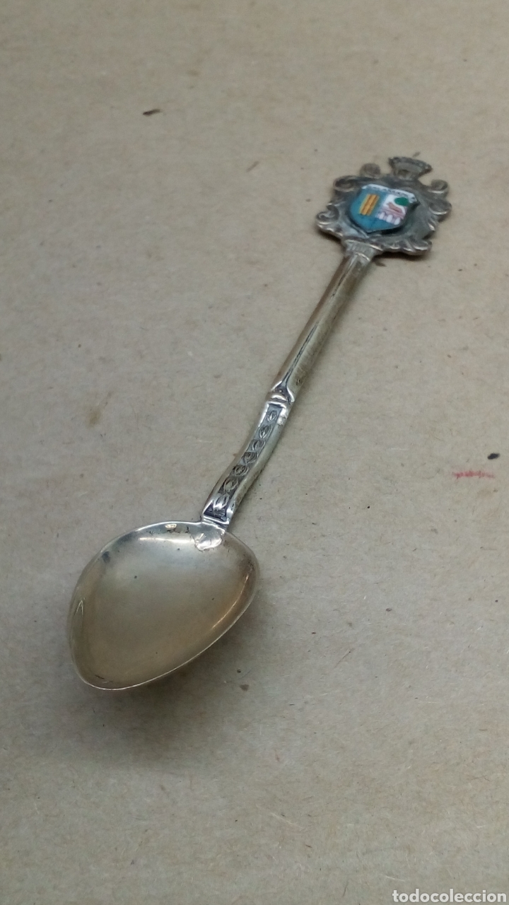 Antig&uuml;edades: Cuchara de plata Salamanca - Foto 2