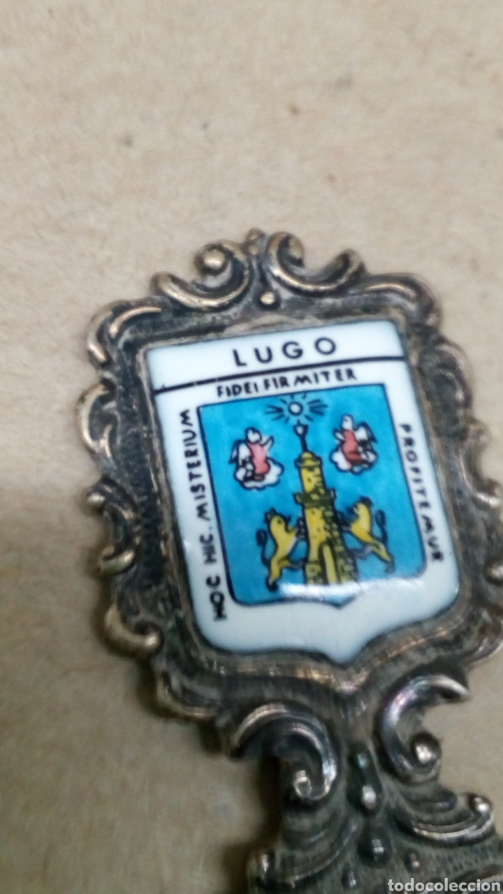 Antig&uuml;edades: Cuchara de plata Lugo - Foto 1