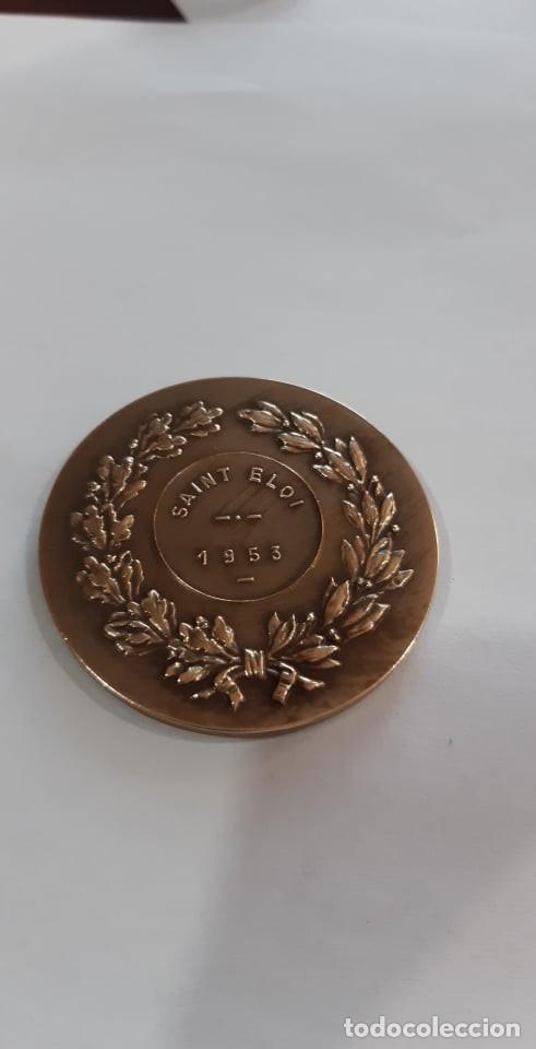 Antig&uuml;edades: Medalla Saint Eloi - Foto 2