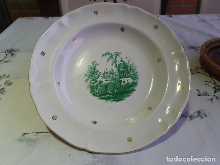 Antig&uuml;edades: antiguo plato de la cartuja - Foto 1
