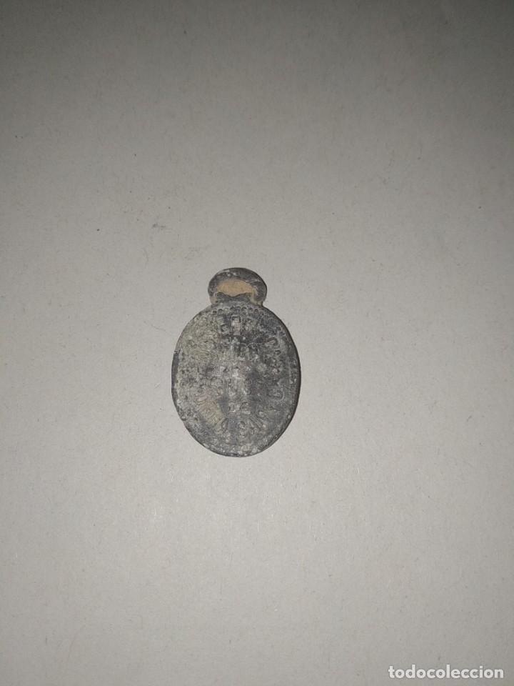 Antig&uuml;edades: Medalla de plomo antigua - Foto 2