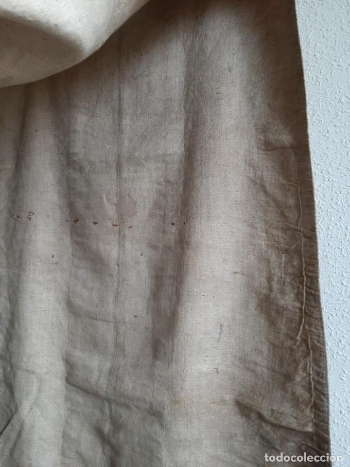 Antig&uuml;edades: CASULLA DE SEDA DAMASQUINADA - SIGLO XIX - Foto 17