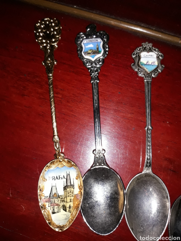 Antig&uuml;edades: Lote cucharillas - Foto 2