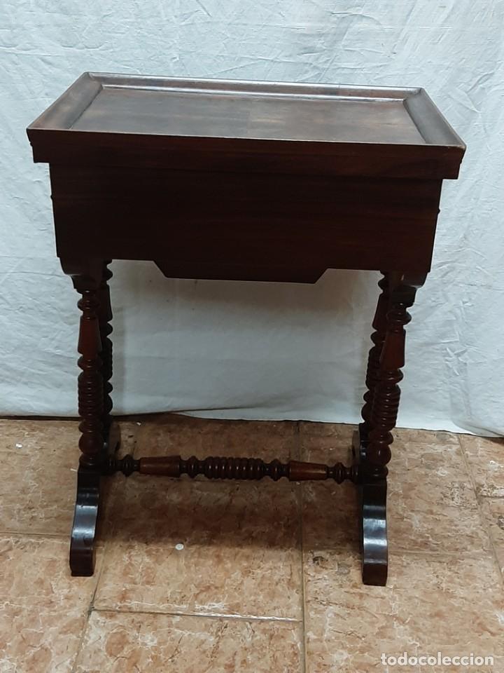 Antig&uuml;edades: COSTURERO ISABELINO...XIX - Foto 12