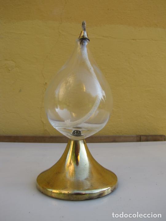 Antig&uuml;edades: 2- Quinqu&eacute; multiposici&oacute;n. Lat&oacute;n y cristal - Foto 1