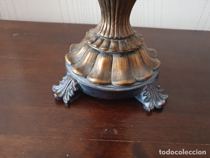 Antig&uuml;edades: L&aacute;mpara antigua de mesa - Foto 4