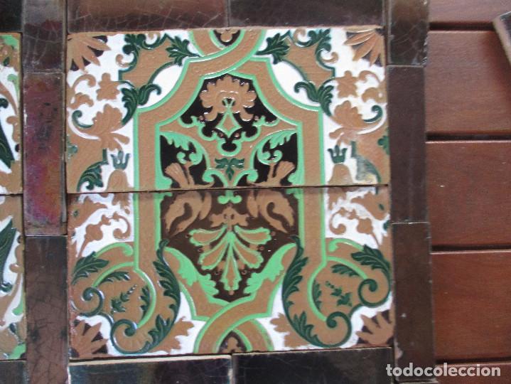 Antig&uuml;edades: azulejos Ramos Rejano reflejo oro - Foto 2