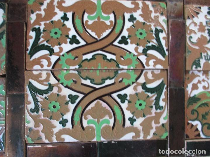 Antig&uuml;edades: azulejos Ramos Rejano reflejo oro - Foto 3